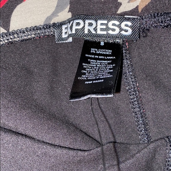 NWT express leggings floral s vintage - Picture 3 of 3